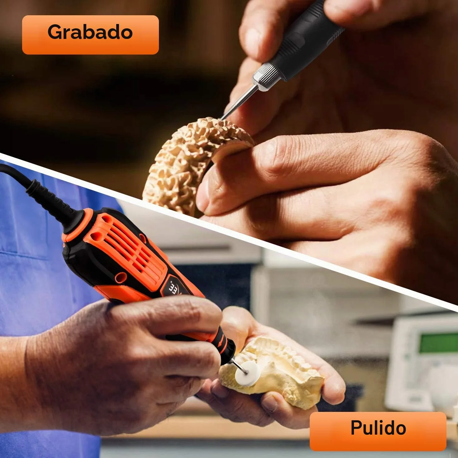 GOXAWEE Herramienta Rotativa de 135 W, Kit de Multiherramienta con 181pcs Accesorios, 8000-35000 RPM Ajuste de Velocidad, Mini Amoladora Eléctrica para Grabar, Cortar, Pulir, Proyectos de Artesanía