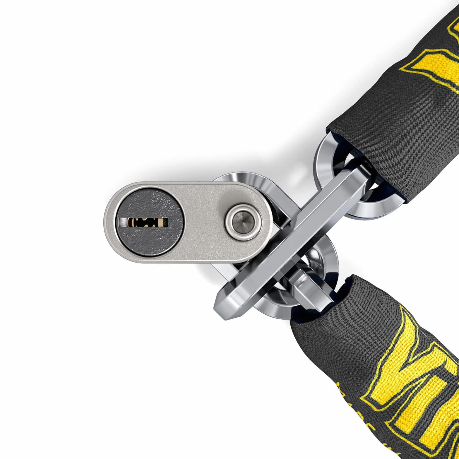 Viro - Cadena antirrobo para motos, scooter y bicicletas con candado "Eurothor" - Cadena n. 4155.180 (180 cm)