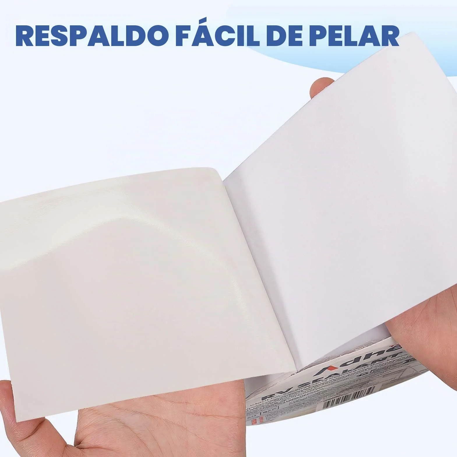 ADHES Cinta adhesiva para caravana blanca, 100 mm x 15 m, cinta impermeable para caravana, de goma butílica, para RV, autocaravana, autoadhesiva, para ventanas, techo, caravana, tubería