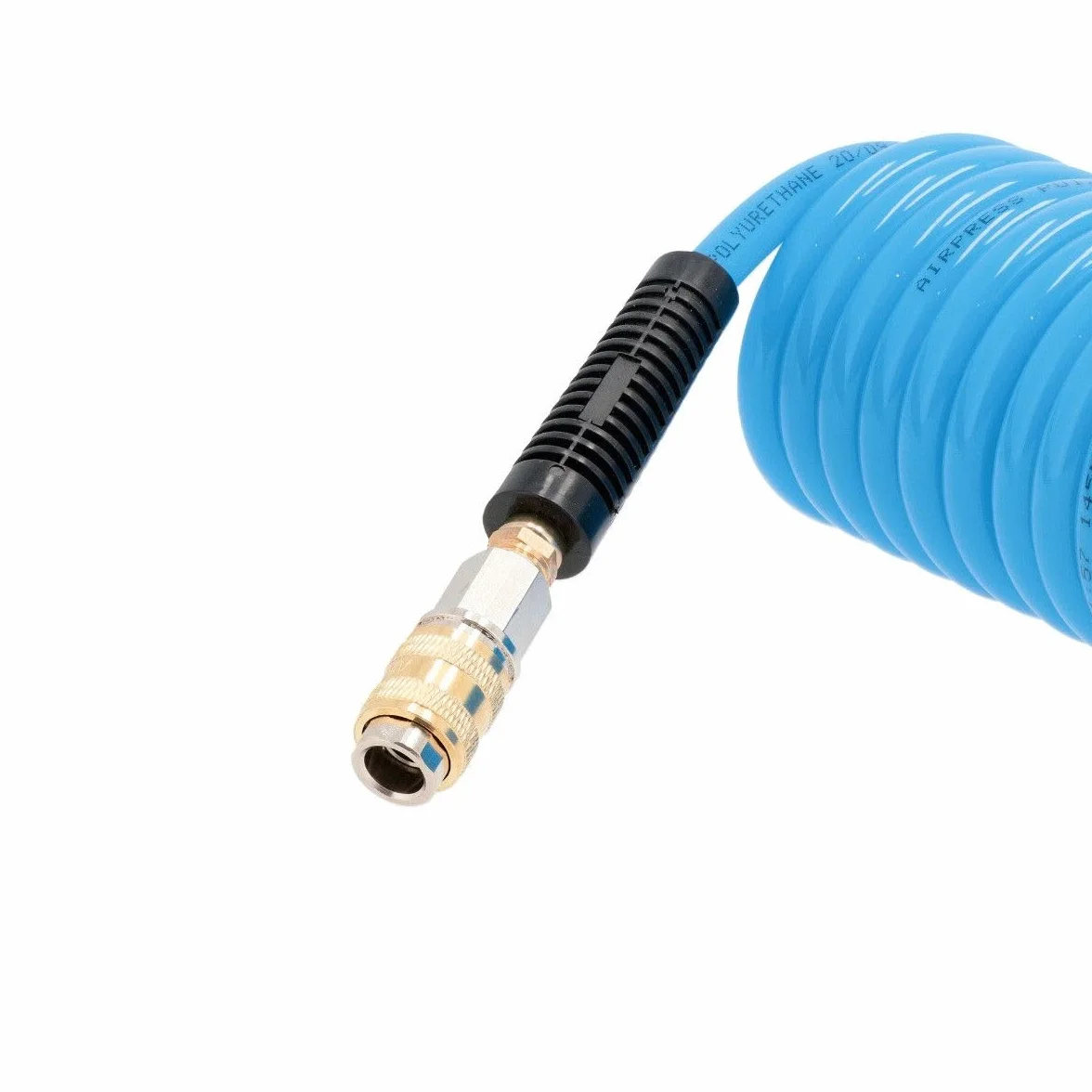 AIRPRESS - Manguera de aire espiral 10 m 8 mm 12 bar - Manguera extensible compresor aire