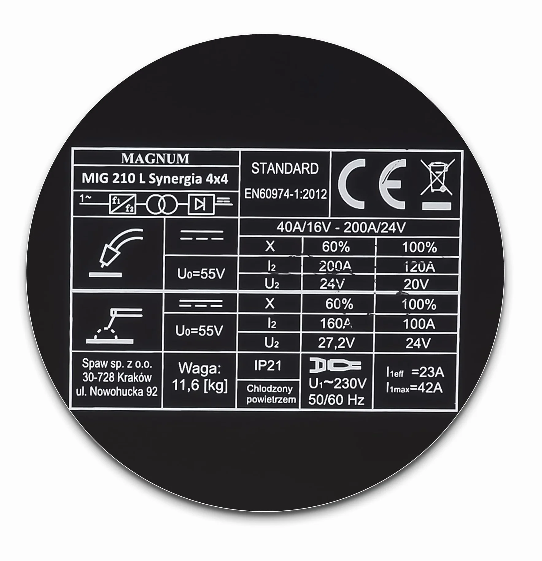 Soldador MIG MAG con Gas sin Gas MAGNUM 210L - Soldador Hilo MIG 200A - Soldadora TIG Antorcha SR-17V 4m - Soldador Inverter TIG MMA - Kit Completo Botella Casco Escuadras Magnéticas (Set 2)