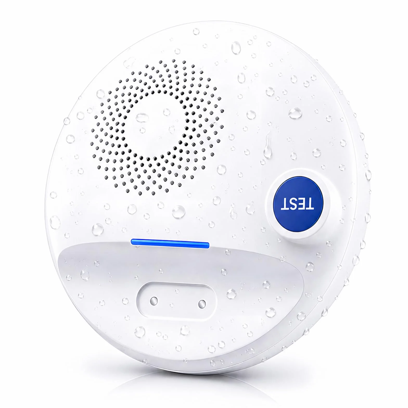 Detector de Fugas de Agua Inalámbrico Doble Sonda IP67 100dB Alarma Smart Hub