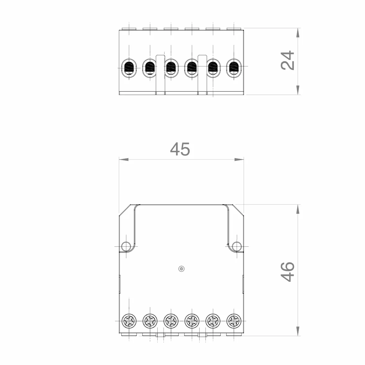 Relé electromecánico por impulsos (interruptor 230V)
