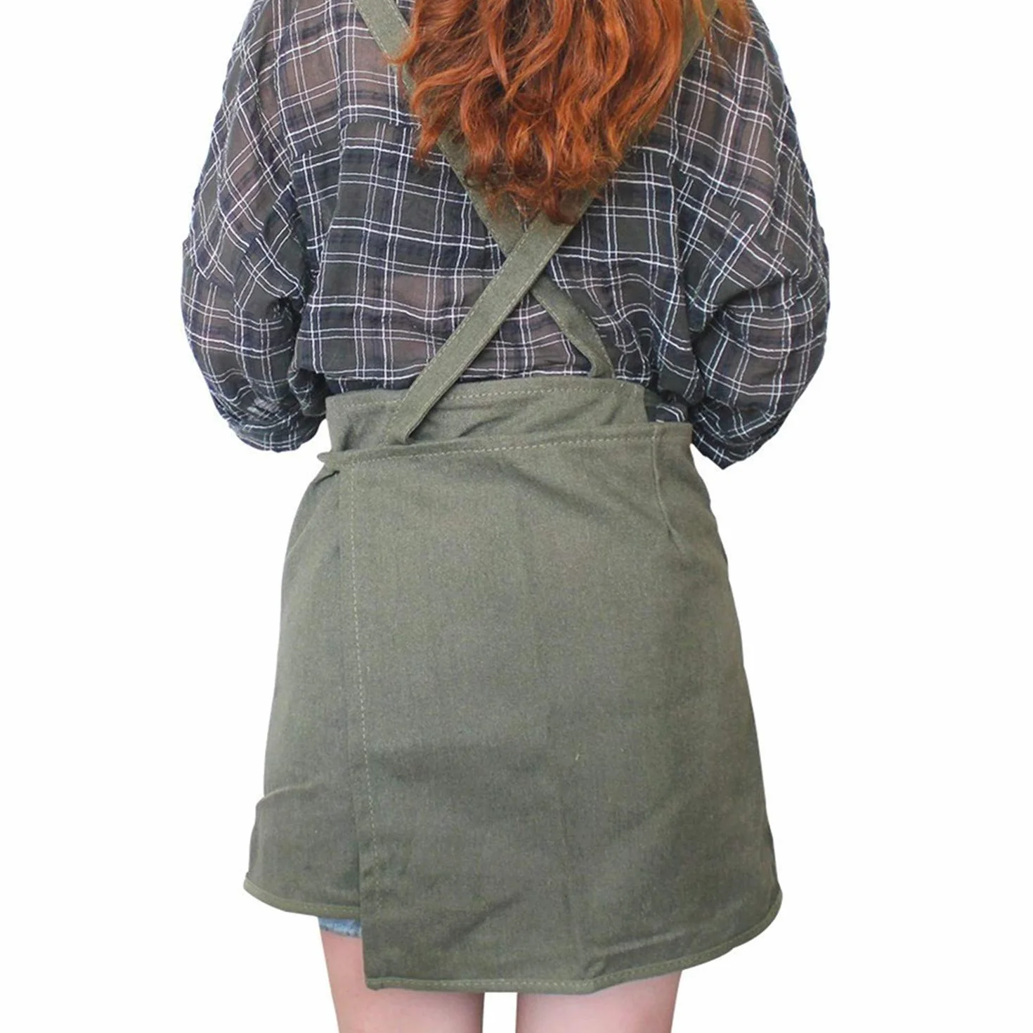 Delantal ajustable para artista con bolsillos, unisex, para pintor, pintura, para manualidades, jardinería, utilidad o trabajo