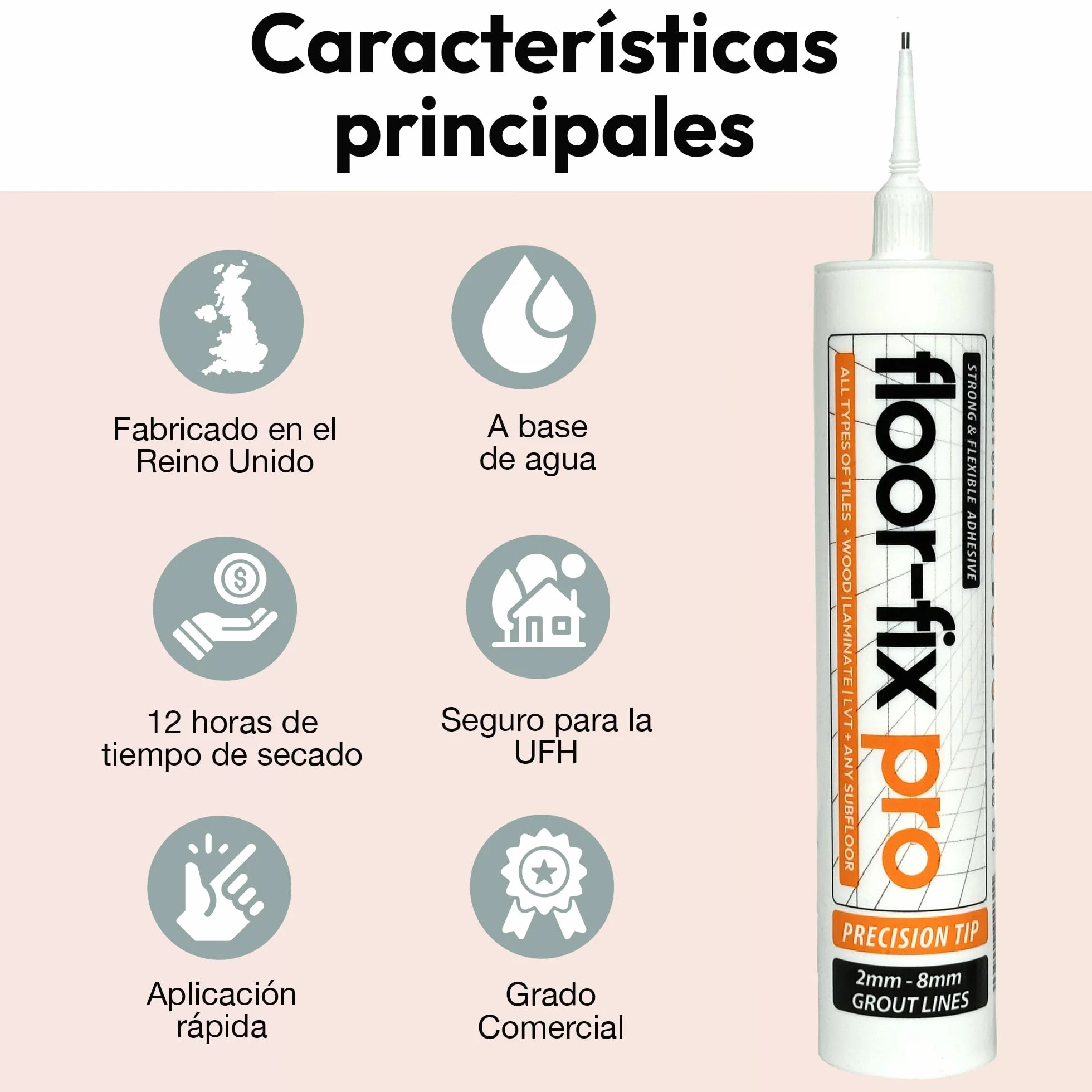 300ml - ¡Fija rápidamente las baldosas sueltas sin quitarlas! Con Punta De Inyección Incorporada De 2mm Para Reparaciones Rápidas En Baldosas Con Líneas De Gorut Estrechas (12)