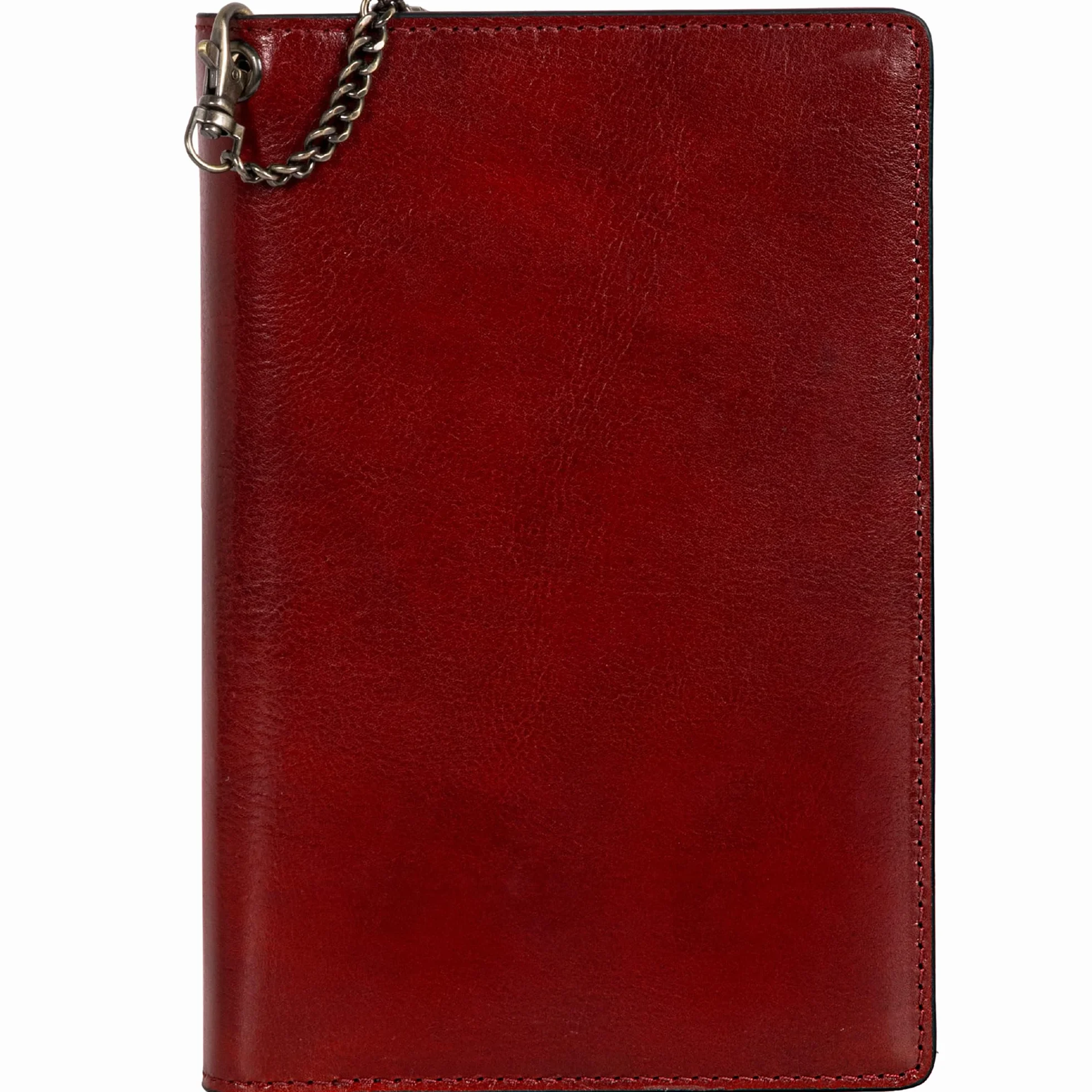 Cuaderno de Cuero Estilo Vintage Tamaño A5 Rojo