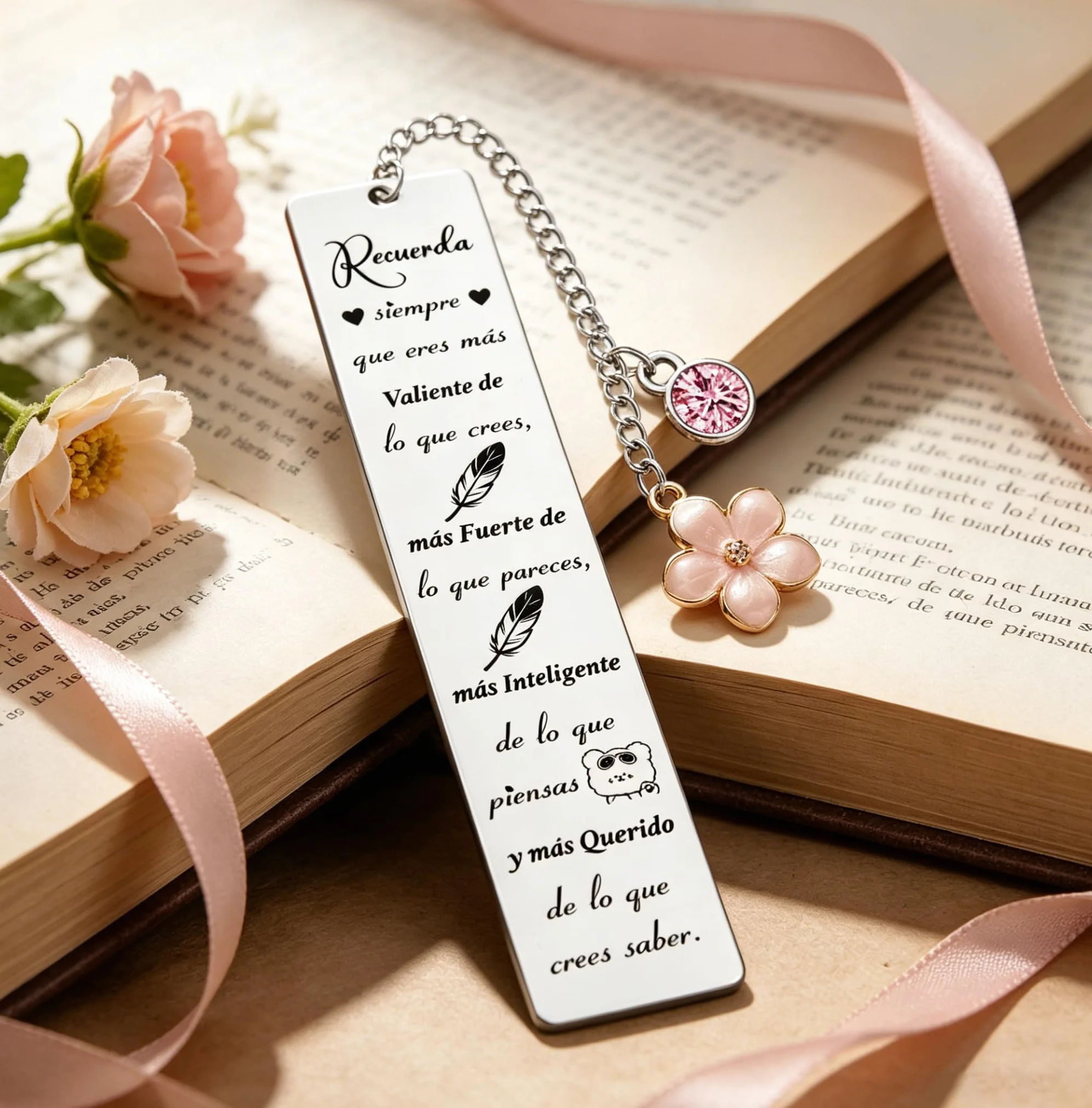 Regalo Marcadores de Libros Inspiradores para Mujeres Hombres Adolescentes Graduación Amigos Cumpleaños (2)