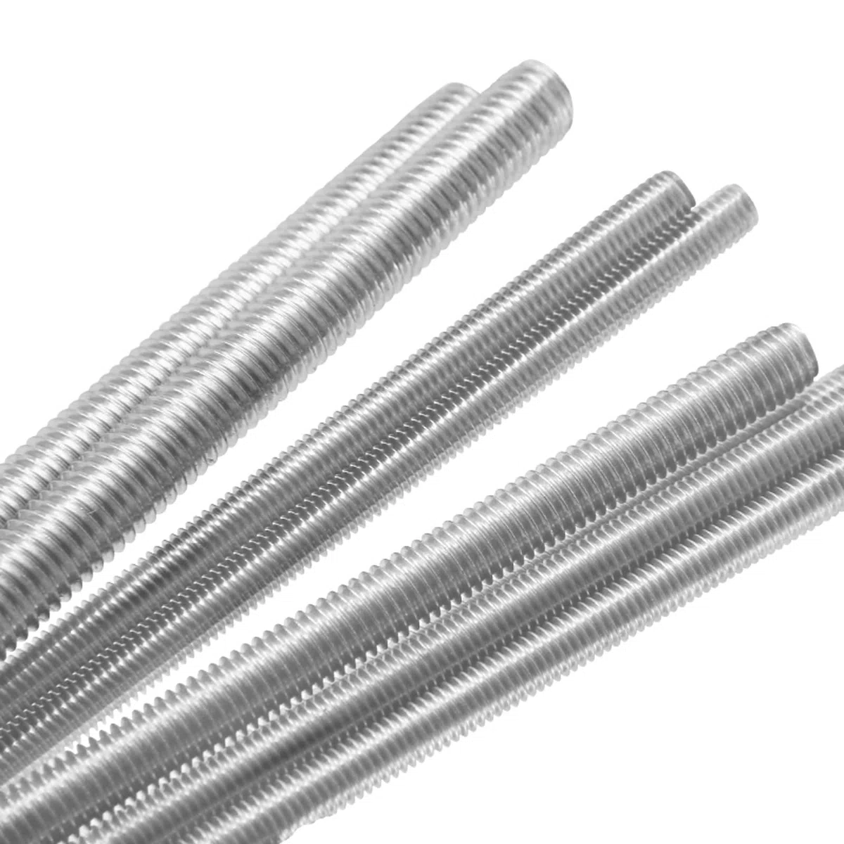 Varilla roscada, 10 varillas roscadas de acero inoxidable 304, longitud de 120-511 mm, for pernos de anclaje, abrazaderas, perchas y pernos en U.(M12,30CM)