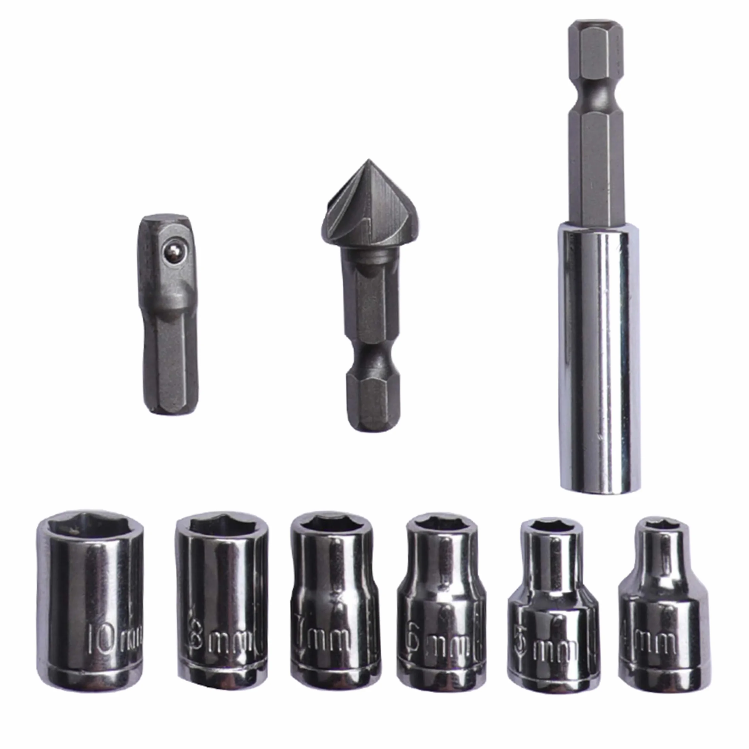 BLACK+DECKER Set de 50 Piezas para Atornillar y Taladrar: Brocas para Metal, Mampostería y Madera, Puntas de Atornillar, Llaves de Vaso, Adaptadores, Maletín Incluido,A7188-XJ