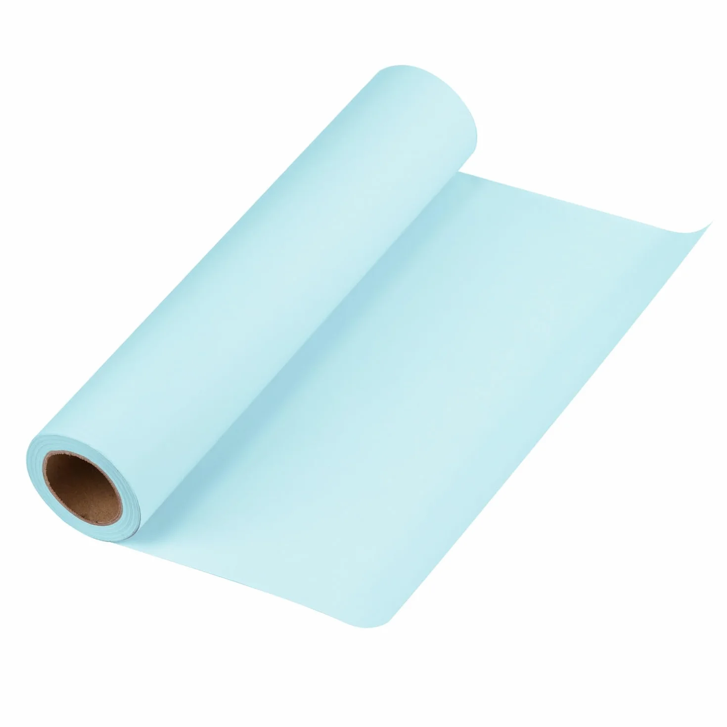 Rollo Papel Kraft Azul Claro 30,5 Cm x 30 M Papel Reciclable para Manualidades, Envoltorios y Embalaje