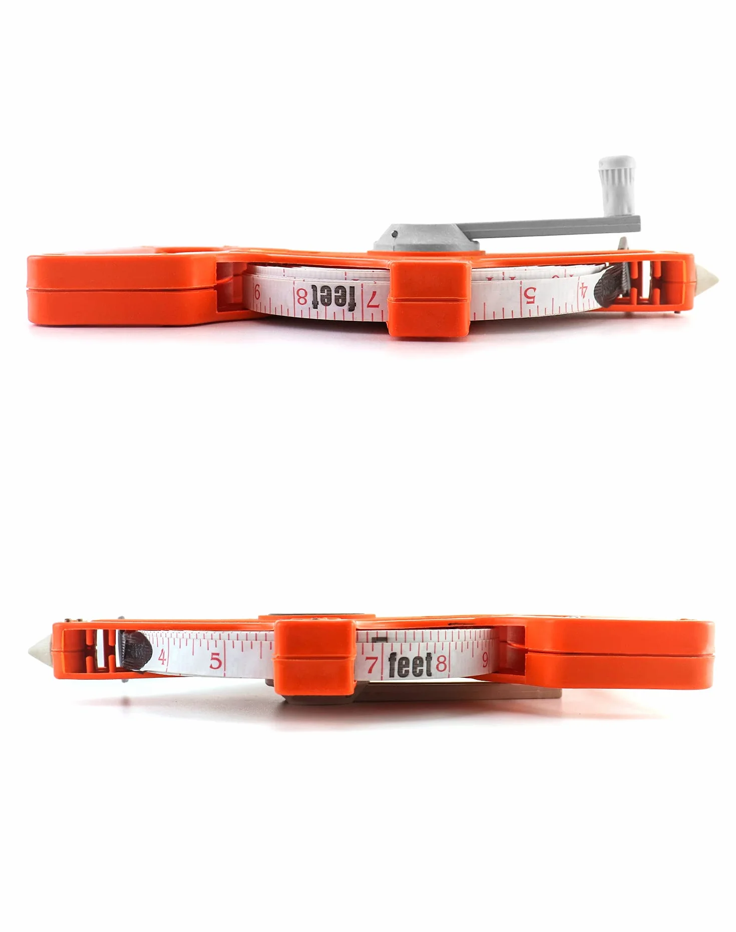 QWORK Cinta métrica de fibra de vidrio 50M 165FT Ancho 12.5mm
