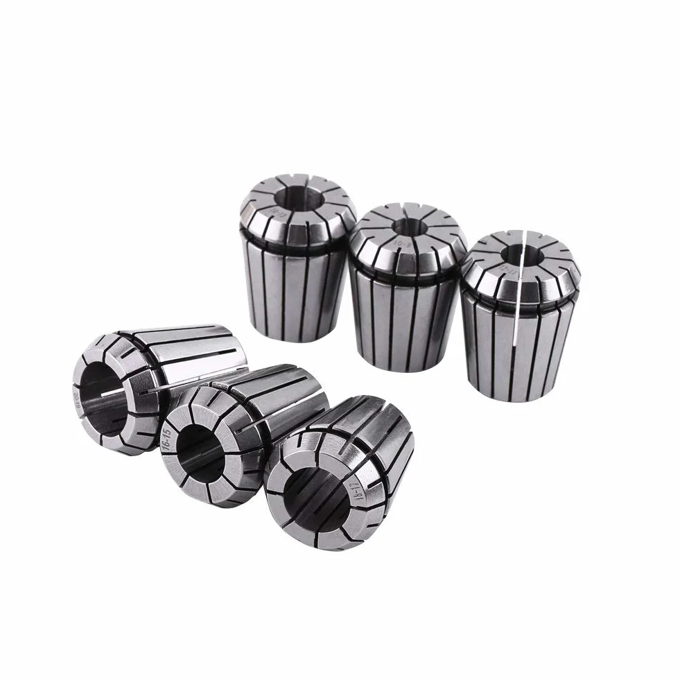 Set de Pinzas de Alta Precisión 6pcs ER32 para la Máquina de Grabado CNC y la Herramienta de Fresado de Torno de 2-20 mm