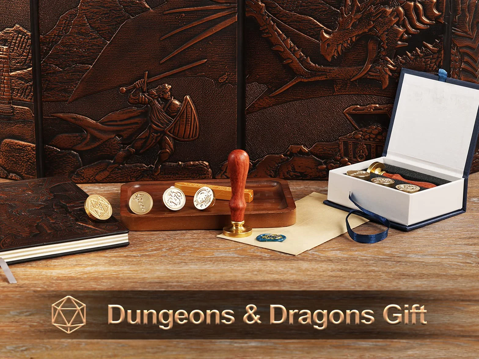 DND - Juego de sellos de cera para mazmorras y dragones