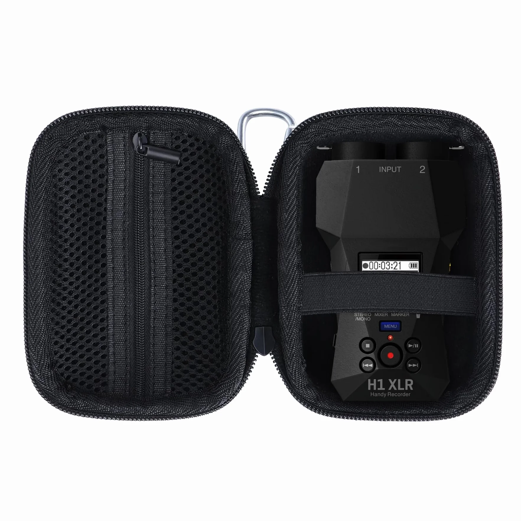Lebakort Duro Caja Estuche Funda para Zoom H1 XLR Grabadora práctica
