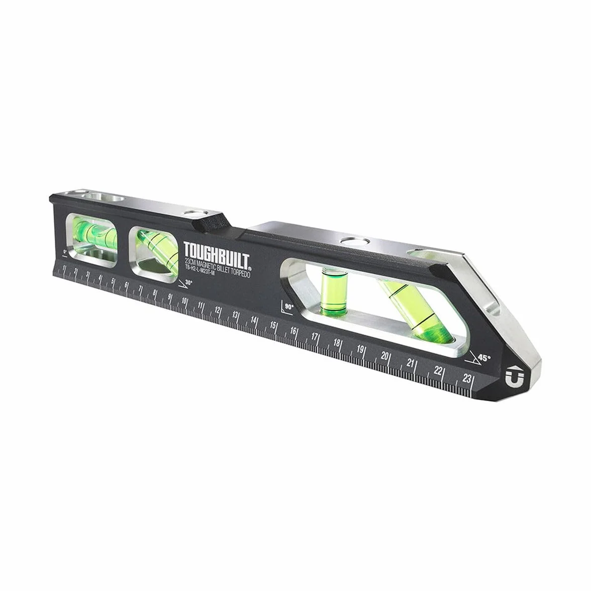 Toughbuilt Nivel de Burbuja tb-h2-l-m23t-m Aluminio
