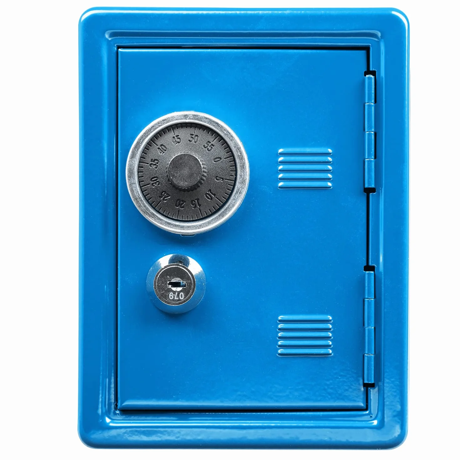 Idena Caja de ahorros 120 x 105 x 160 mm azul