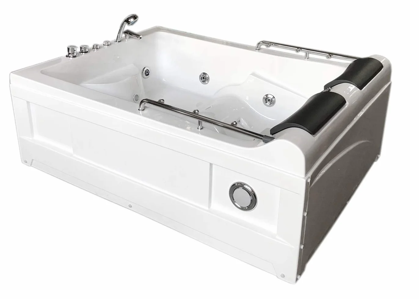 Bañera hidromasaje Bañera de esquina para 2 personas 175x132cm SPA RADIO Lulu