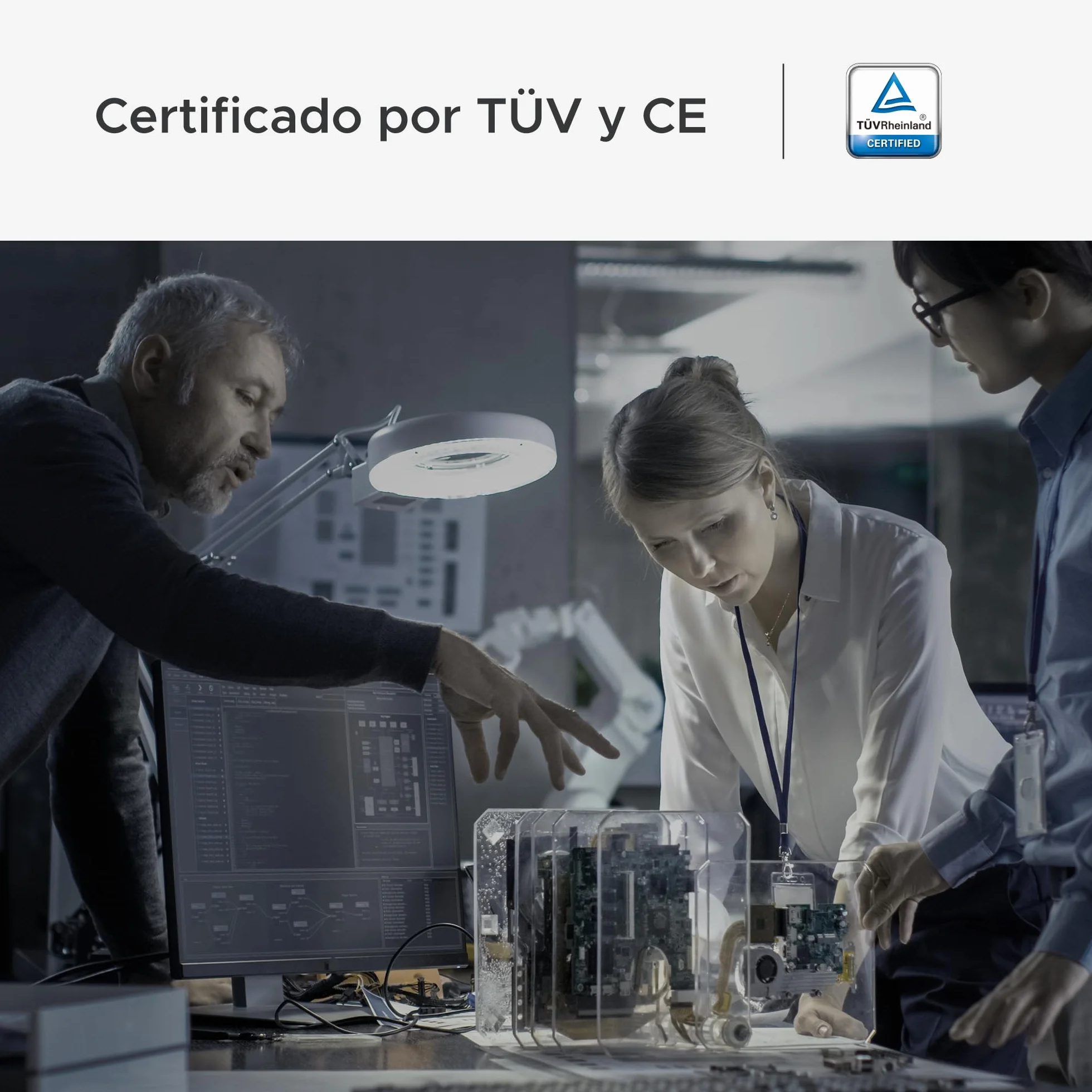 X-Sense Detector de Monóxido de Carbono con Alarma y Pantalla Digital, Alarma de CO con Batería Reemplazable, Cumple con el Estándar EN50291, CO03D