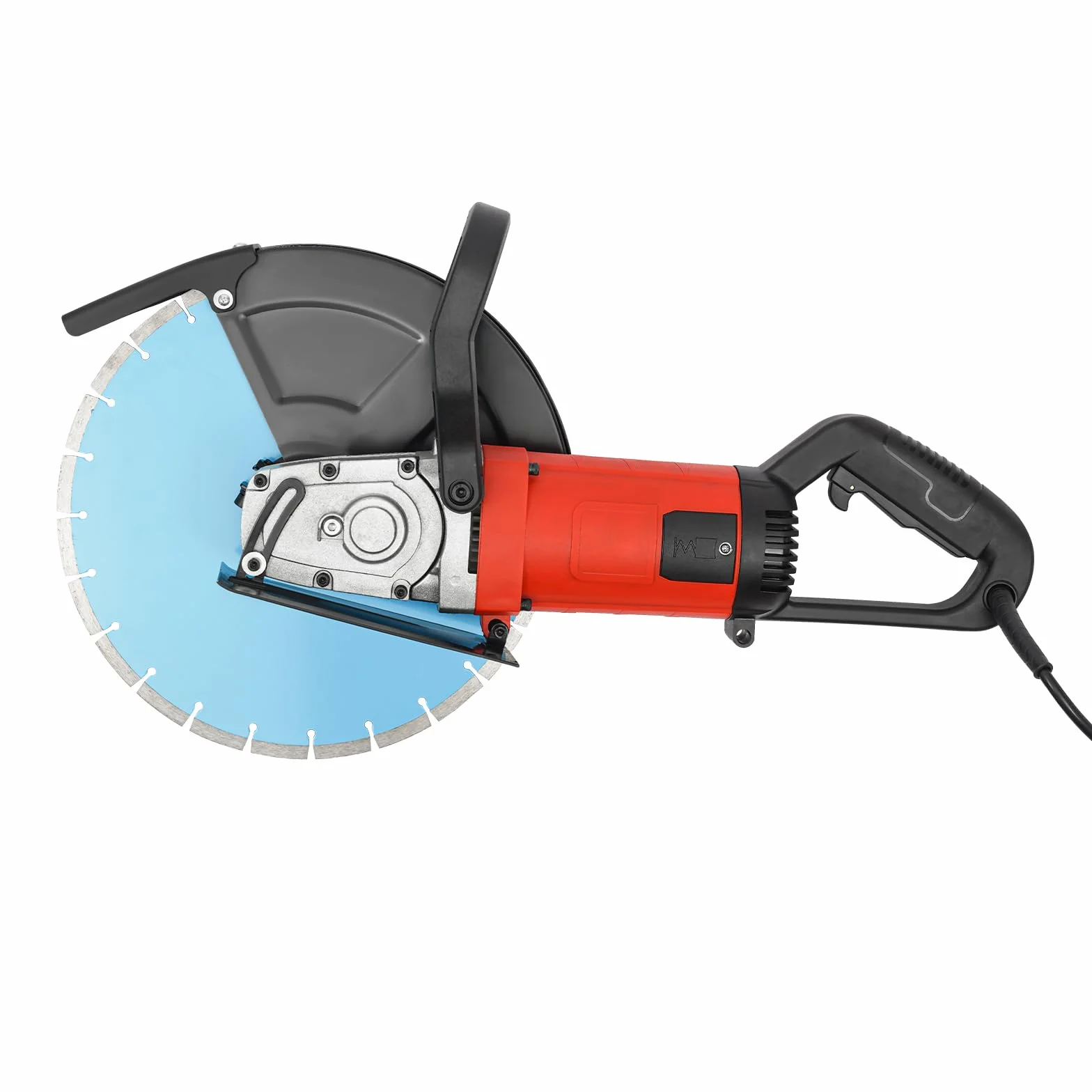 Sierra eléctrica para hormigón 3500 W, Ranuradora de pared 3800RPM, Profundidad de corte 85-140mm, con hoja de sierra de 350 mm