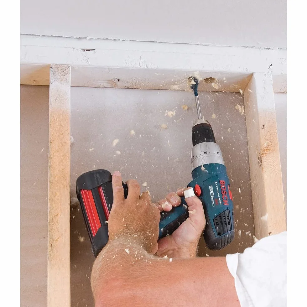 BOSCH DSB5012 - Juego surtido de 12 puntas de pala Daredevil, vástago hexagonal de 1/4 pulgadas, ideal para aplicaciones de perforación rápida en madera