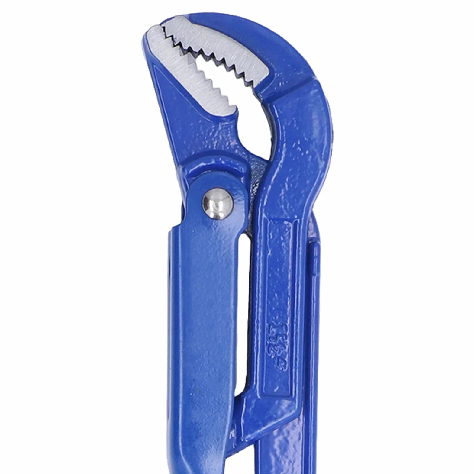 Llave de Tubo, Alicates Universales Métricos de Punta Doblada de 45° Llave Sueca de Acero de Alto Carbono para Abrazadera de Plomería de Baño(1.5 inches),Alicates y herramientas de sujeción
