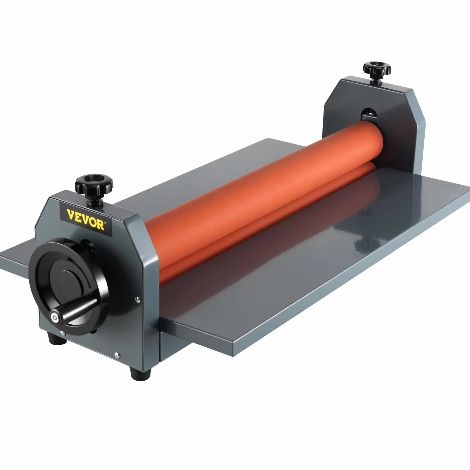 VEVOR Máquina Laminadora en Frío Manual 1000 mm, Laminadora Profesional Espesor Máximo 18 mm, Pies Ajustables