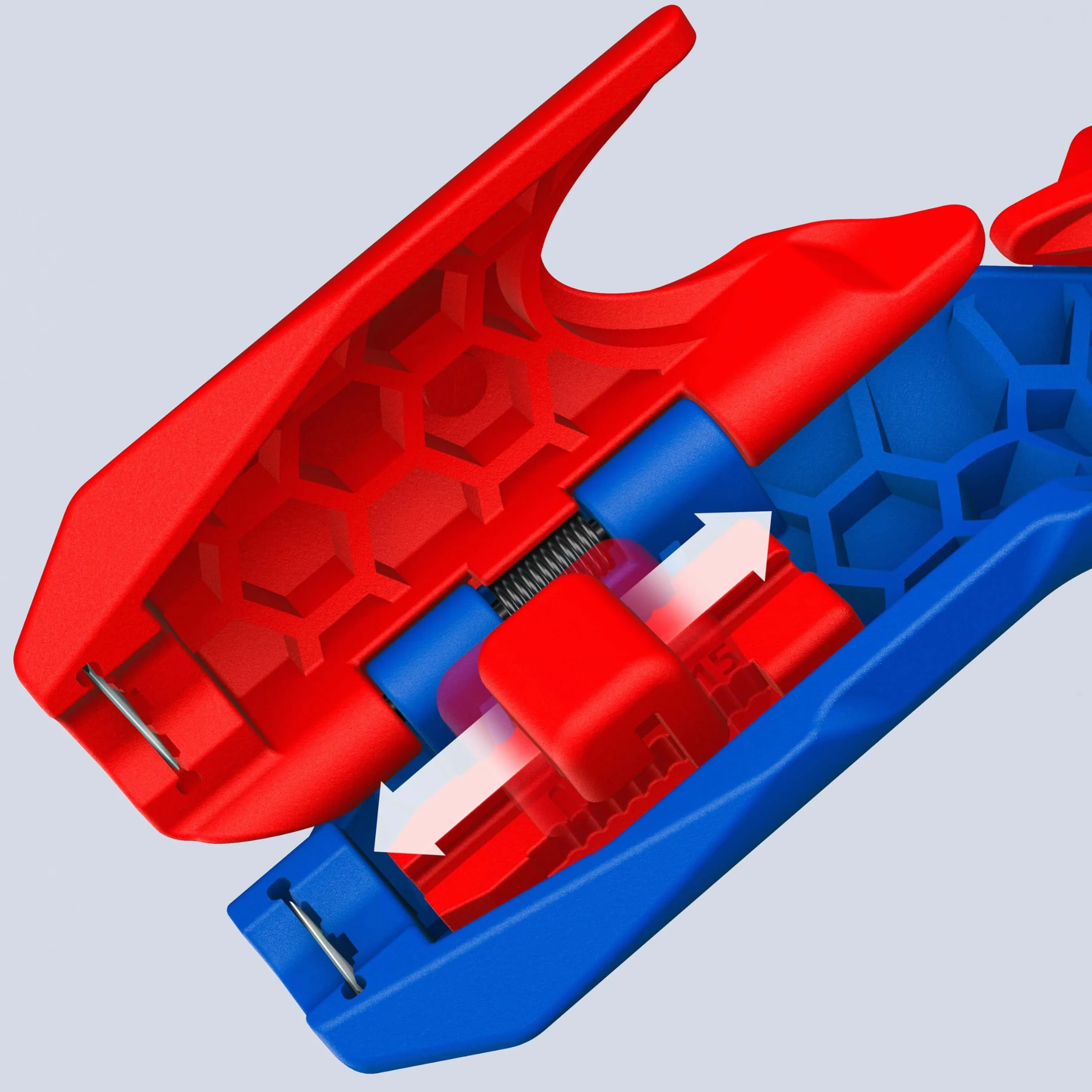KNIPEX ErgoStrip PV pelacables para cables fotovoltaicos 135 mm, 16 95 03 SB
