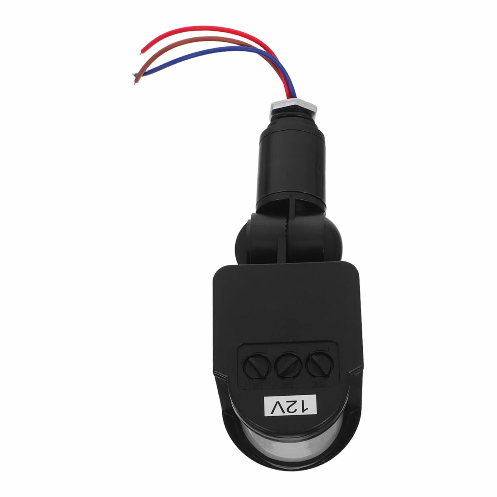 LIFKOME Sensor Infrarrojo de Movimiento con Detección Ajustable Ángulo Resistente al Agua Controlador para LED Función Día Noche para Iluminación Automática