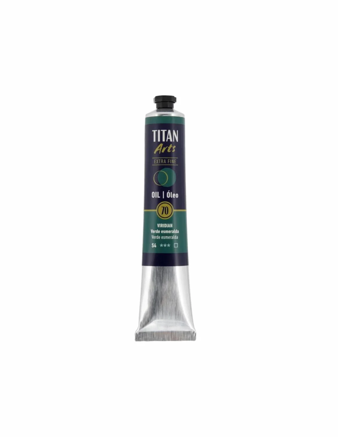 Titan Arts Oleo Extra Fino 60 Ml (70 VERDE ESMERALDA serie 4)