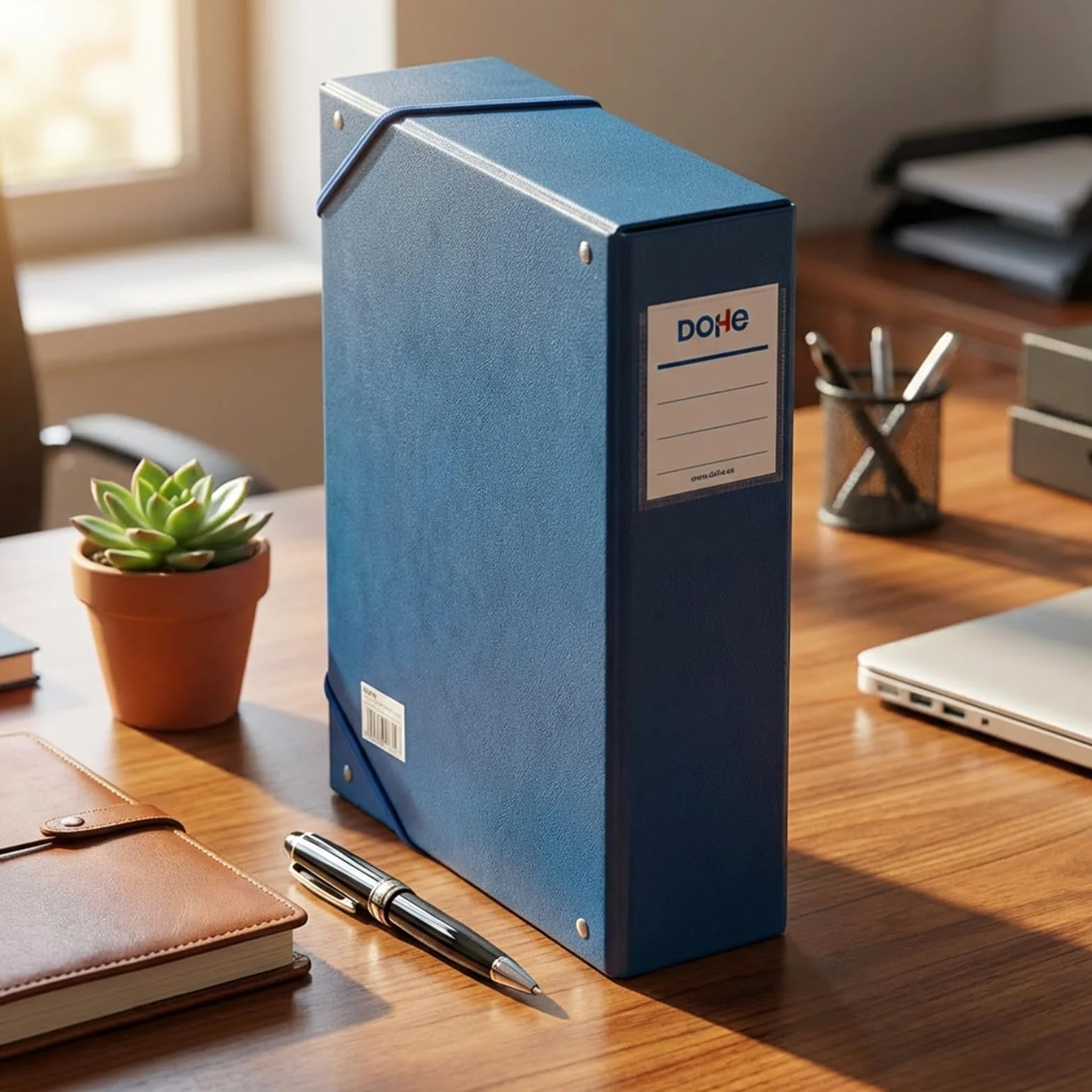 Dohe 9744 Caja proyectos lomo 9 cm azul