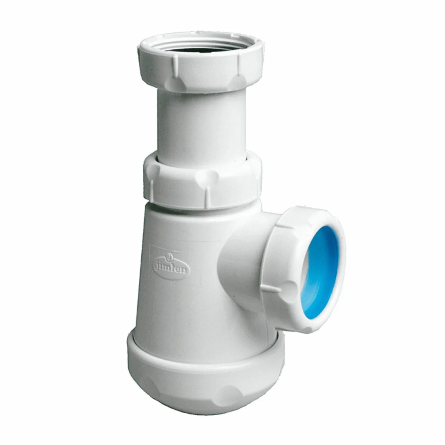 Jimten Sifon Bide S-69 1 1/4 Botella Corto Extensible Salida Horizontal