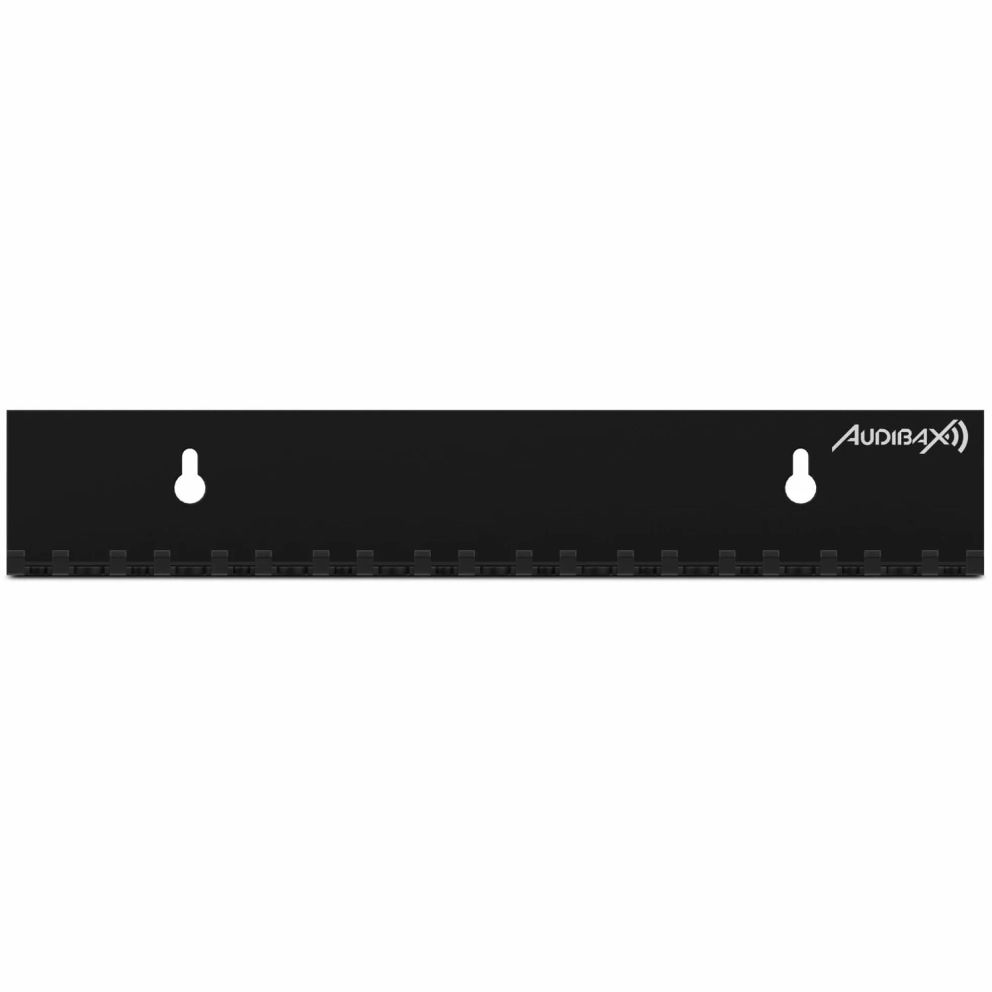 Audibax CWS 10 Soporte de Pared para Cables 19 Huecos 4-11mm