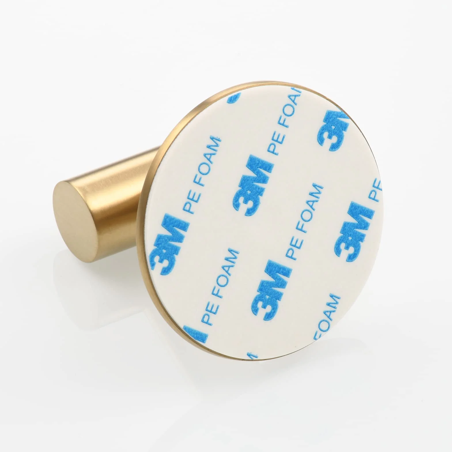 Tecmolog Ganchos Adhesivos para Pared Acero Inoxidable Soporte Toallas de Baño Oro Cepillado, SBH235J
