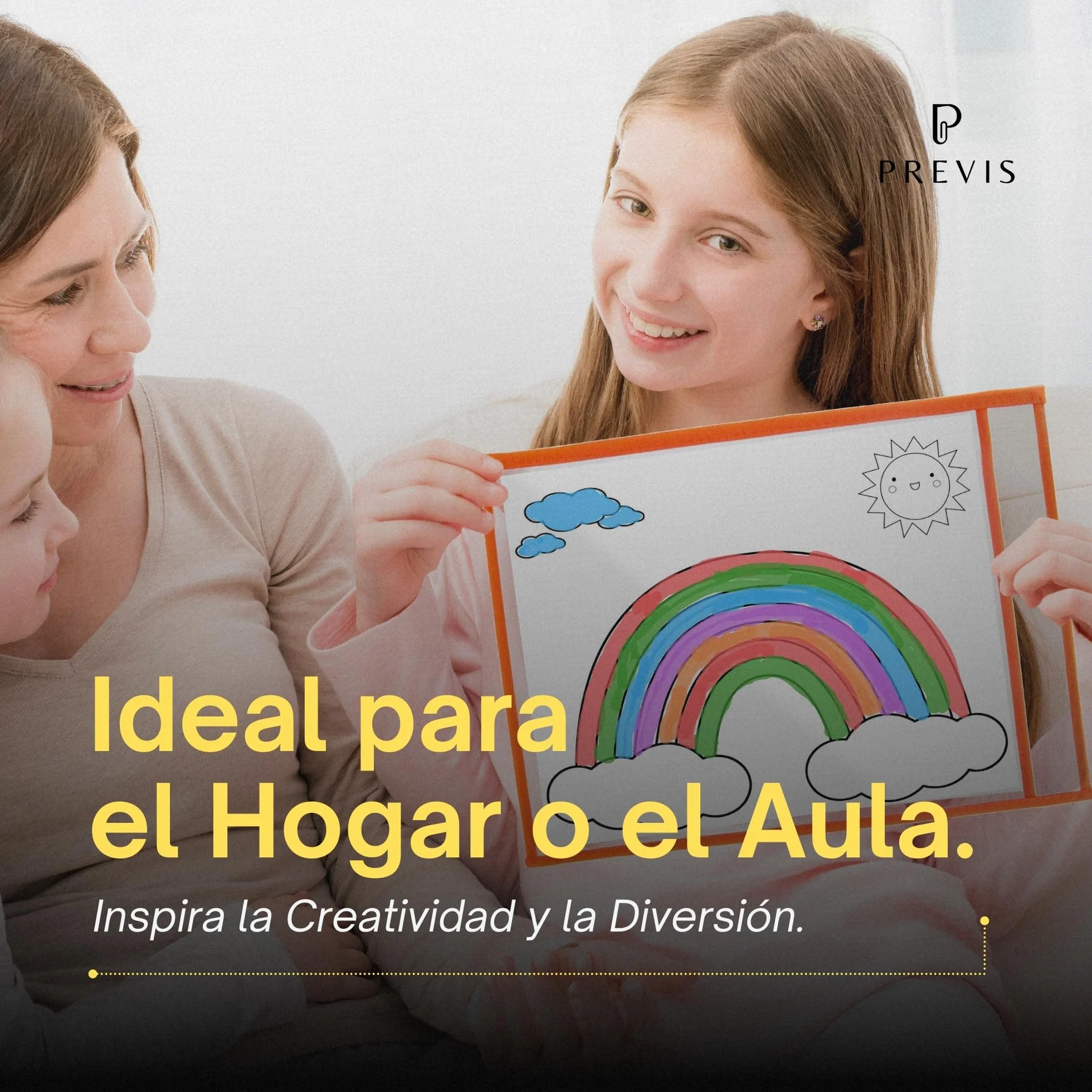 PREVIS Fundas Borrables A4 Tamaño Folio - 10 Unidades + 6 Rotuladores con Borrador