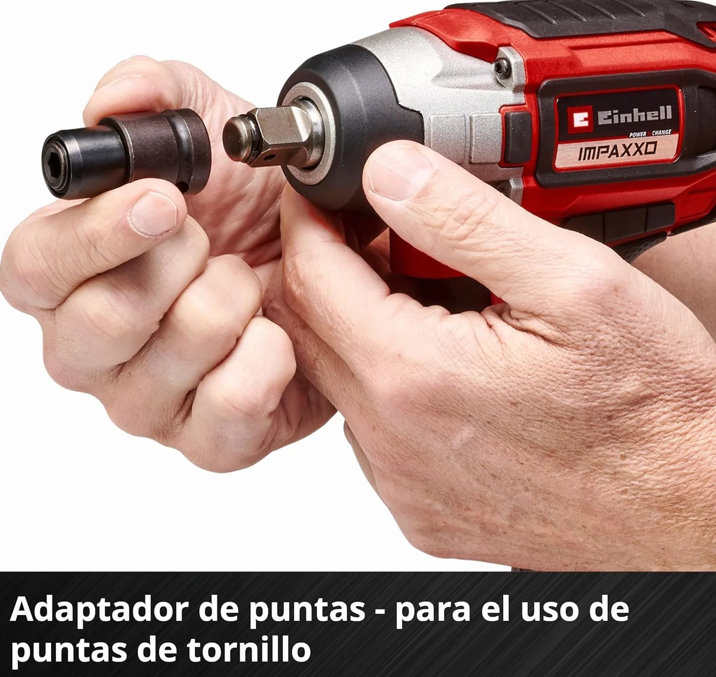 Einhell Atornillador de impacto con batería IMPAXXO 18/230 Power X-Change (18V, 230 Nm, motor sin escobillas, envío sin batería ni cargador)