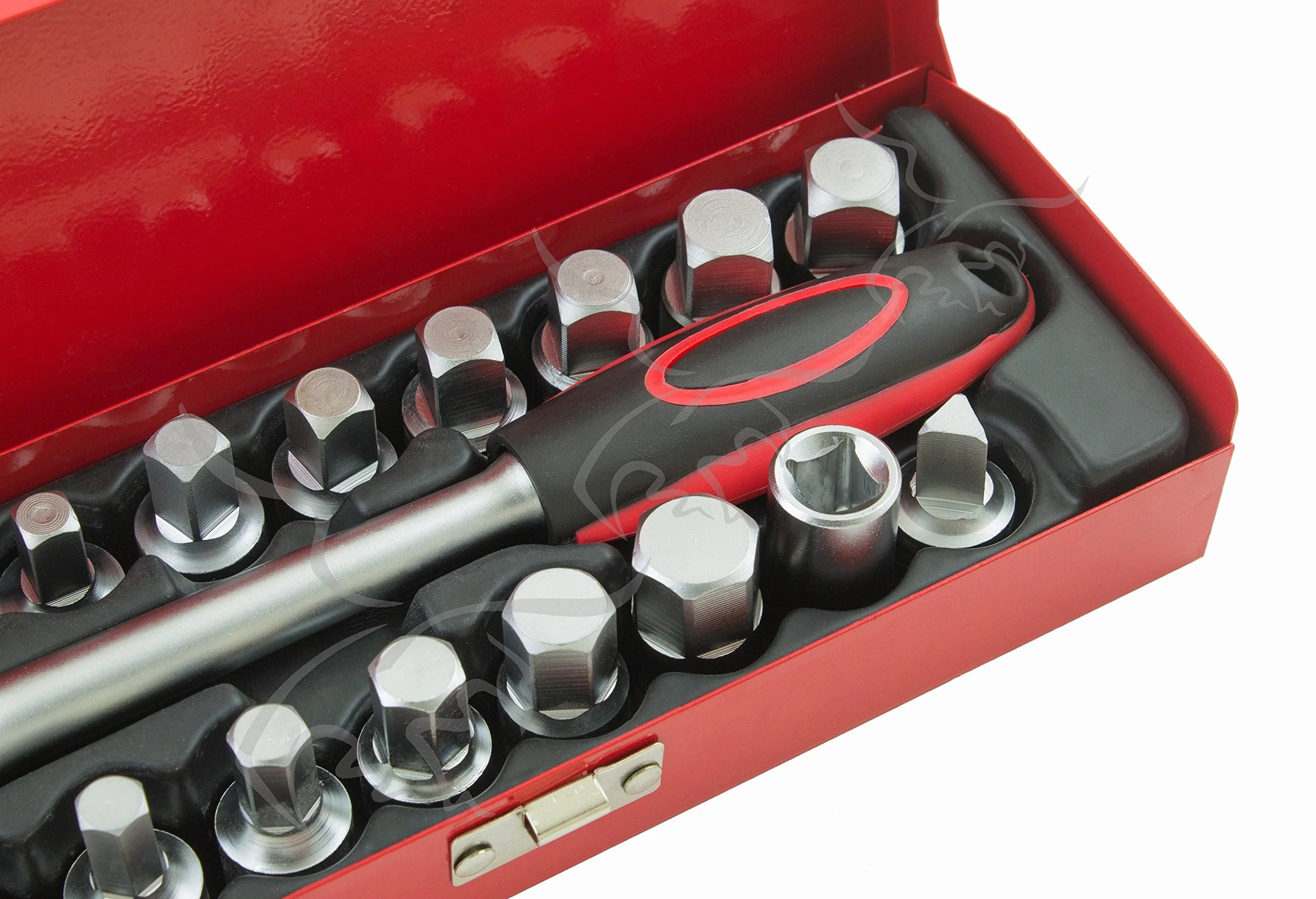 JUEGO DE 18 LLAVES PARA DESMONTAR TAPONES DE CÁRTER