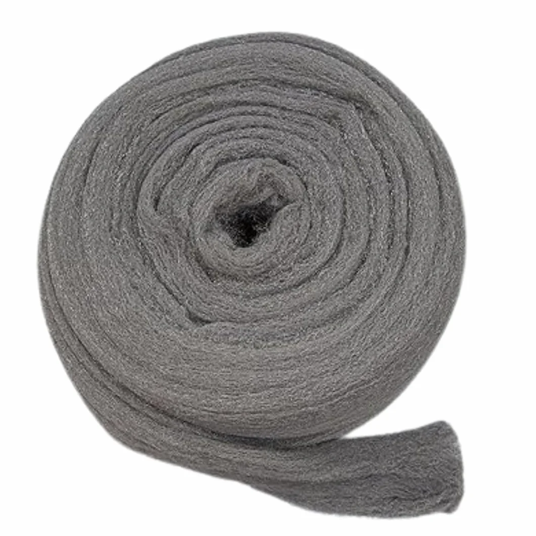 Lana de Acero Bobina 2,5 kg, Pulidora Suelos Lana de Acero Lisa 00, Lisa 000 y Extrafina 00000 para Abrillantador suelo Terrazo con una Restauración Premium Ideal para Muebles y Antigüedades AKRON