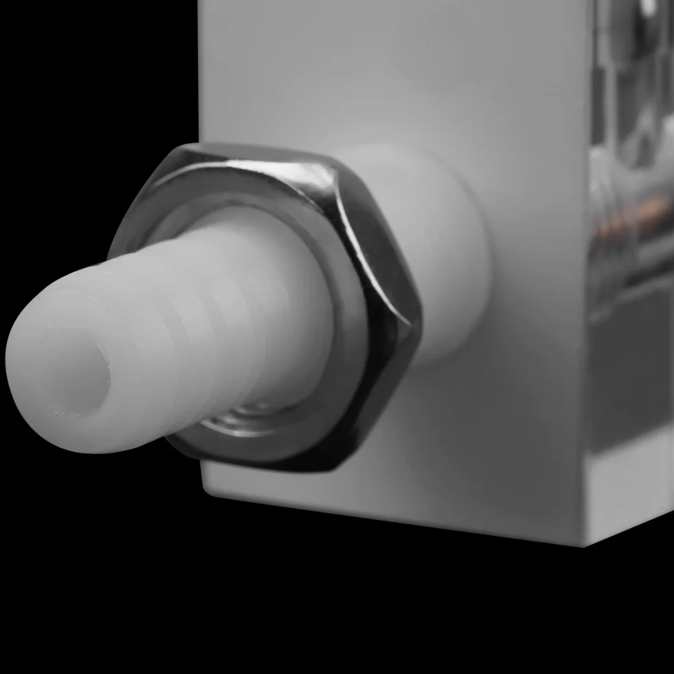 Caudalímetro de gas caudalímetro de 2-20LPM con válvula de control ajustable para oxígeno aire gas