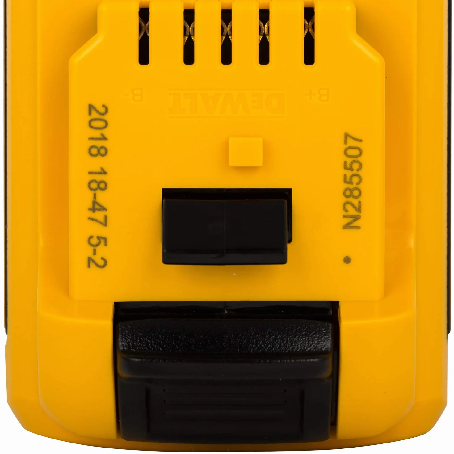 Dewalt DCB127-XJ Bateria DCB 127 XJ 10,8 V. 2,0 A/h, 10.8 V, Negro y Amarillo