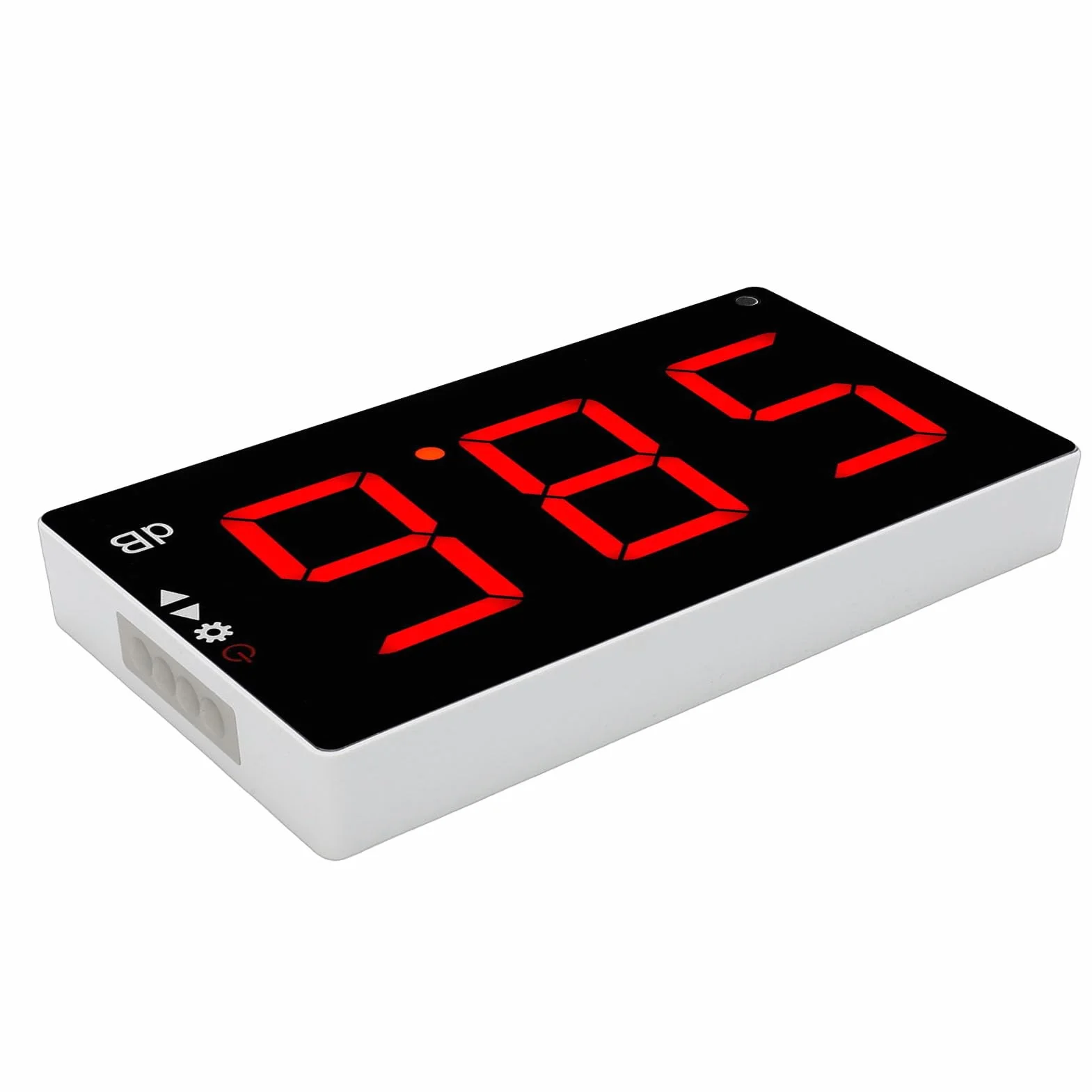 FTVOGUE Medidor de Nivel de Sonido de Pared, Medidor de Decibelios Digital con Pantalla LCD de 3 Pulgadas con Recordatorio de Sonido y Luz Intermitente, para Aula, Oficina, KTV, Bar,