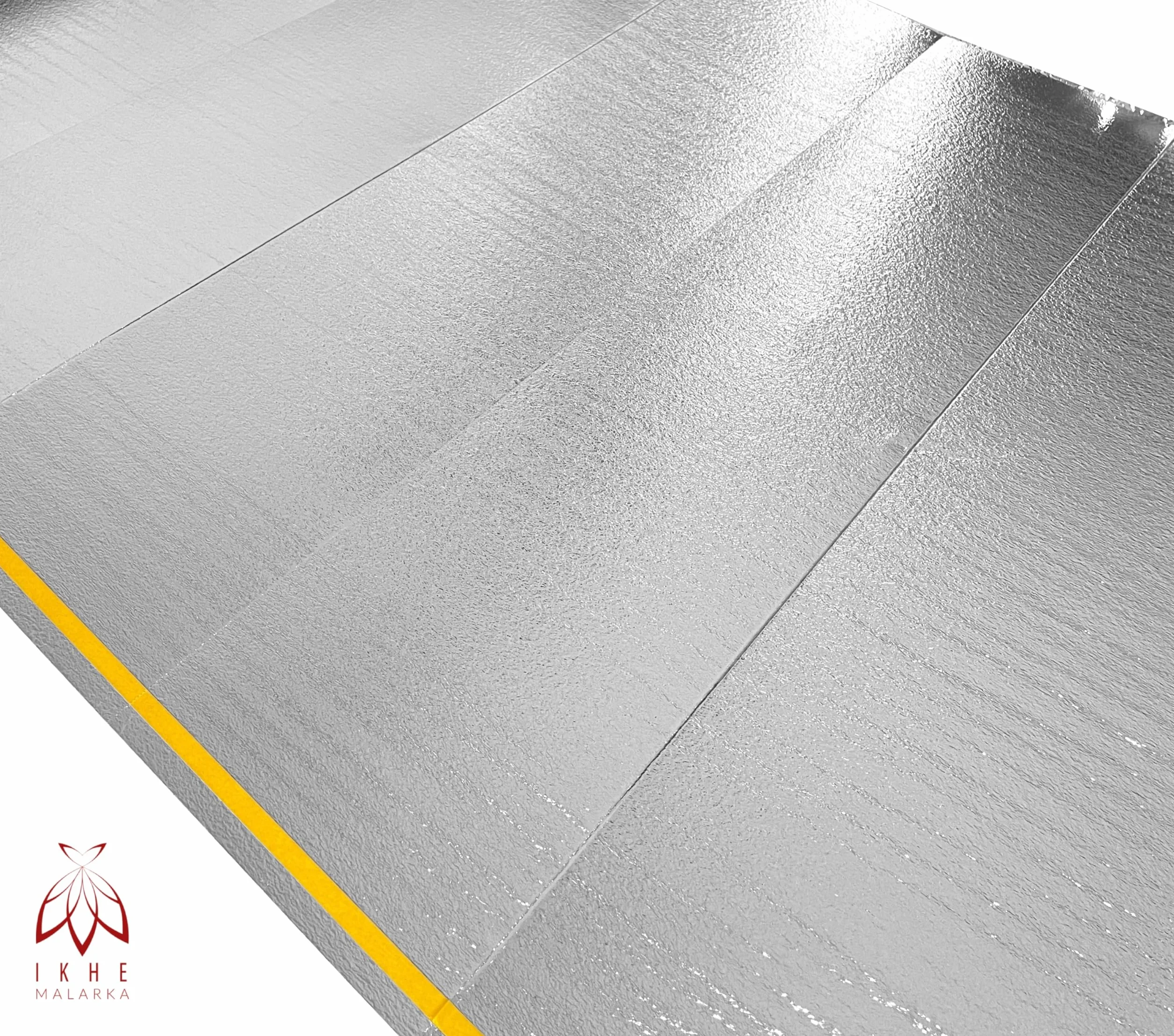 40 m², suelo de vinilo LVT, 1,5 mm, aislamiento acústico, aislamiento térmico, aislamiento acústico ≤ 400 kPa (10 m² x 4)