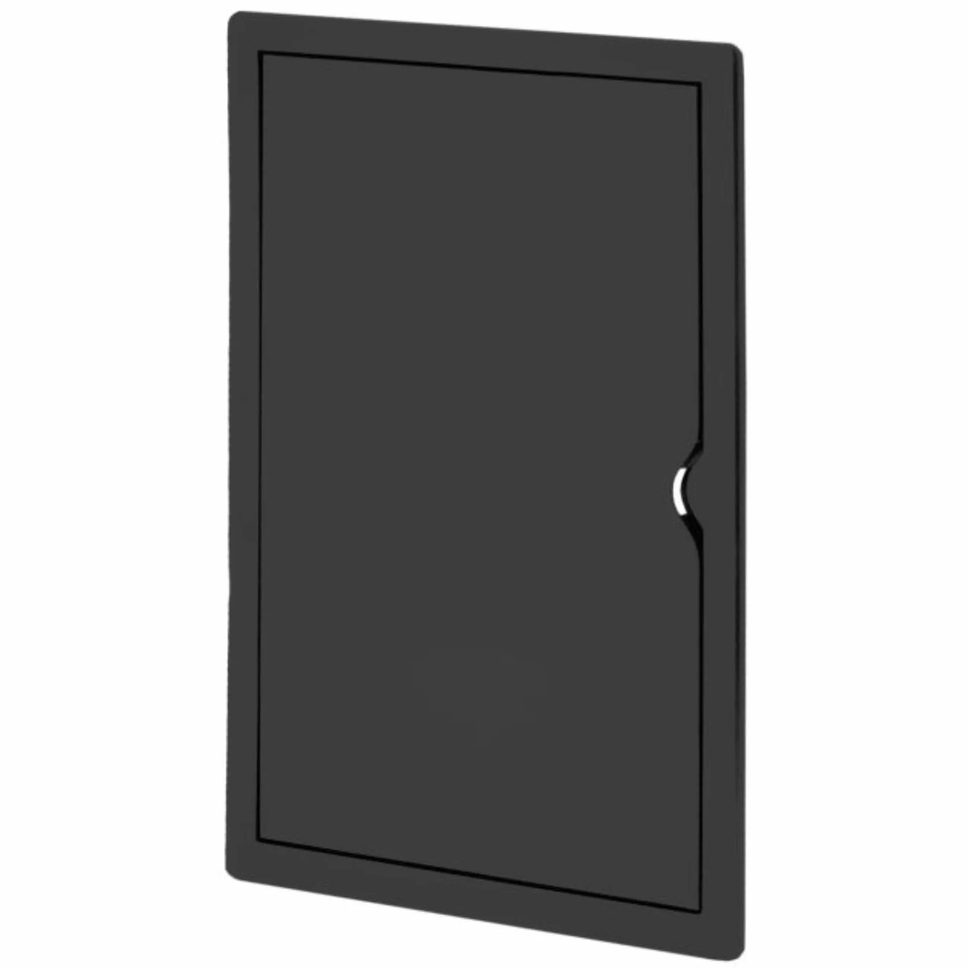 Tapa Contador de Luz Puerta Contador Agua Tapa Cuadro Electrico ABS Negra 40 x 40 cm