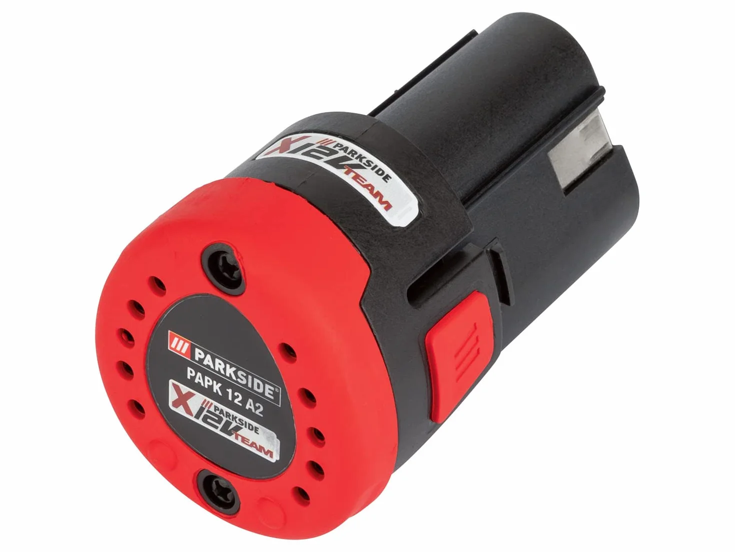 Parkside - Batería + Cargador 12 V PAPK 12 A3 (12 V, 2 Ah) con Cargador PLGK 12 A2 (2,4 A)