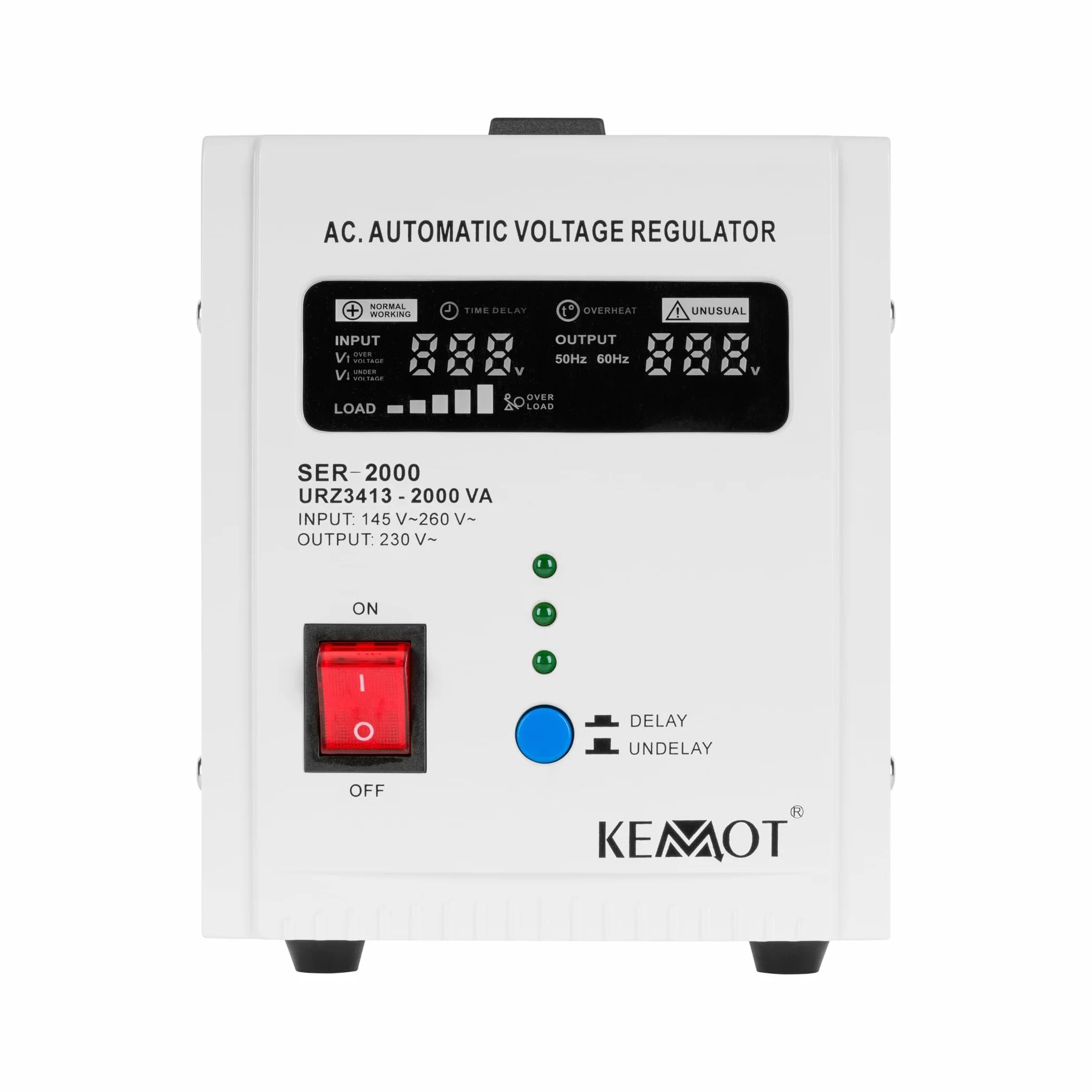 Regulador de Voltaje automático Kemot SER-2000