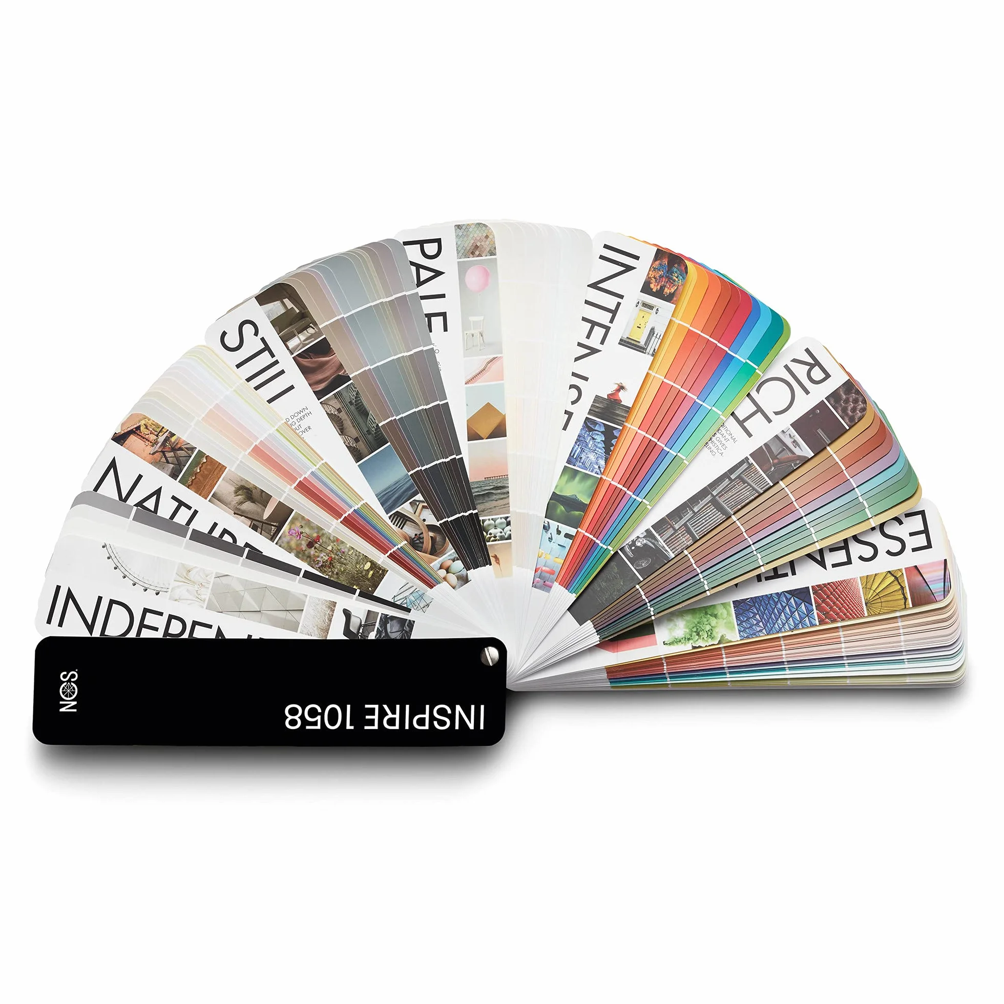 NCS Inspire 1058 Carta de Colores Profesional para Decoración Interior, Diseño Exterior y la Industria de Recubrimientos para Identificar Colores