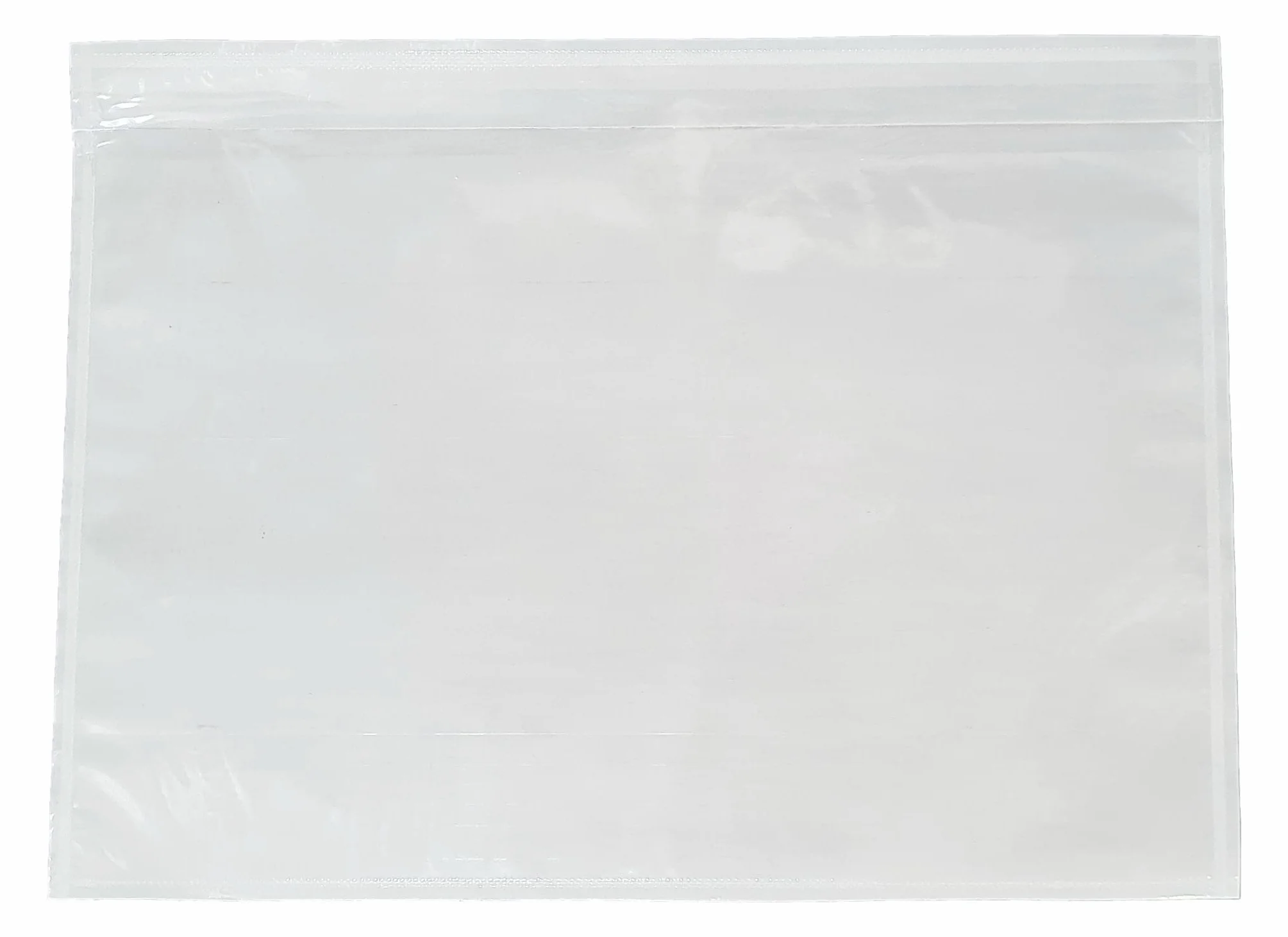 Cubrir 100 A5 maletín adhesivo transparente - autoadhesiva cubierta del envío 225 x 165 mm (A4 doblado en dos)