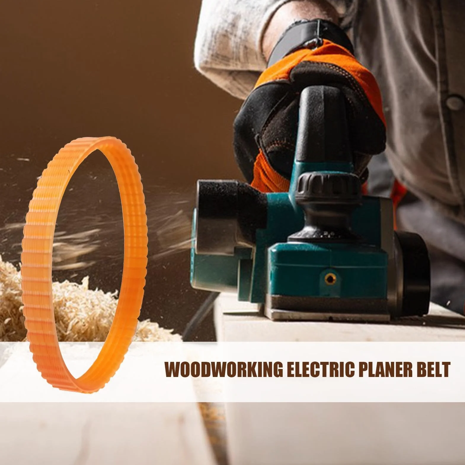 Correa de Cepilladora Eléctrica de Madera para Carpintería - Bandas Resistentes y Compatibles con Mod