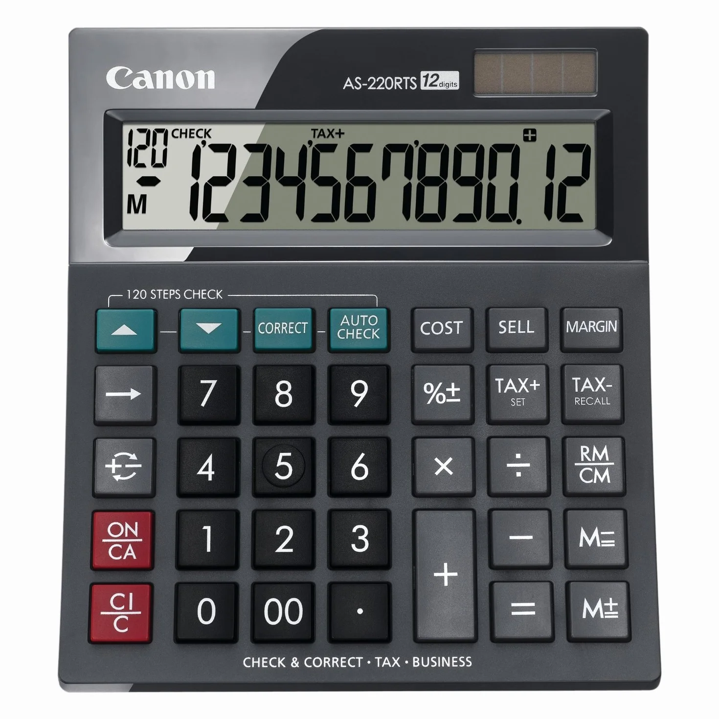 Canon AS-220RTS Calculadora Sobremesa Negra