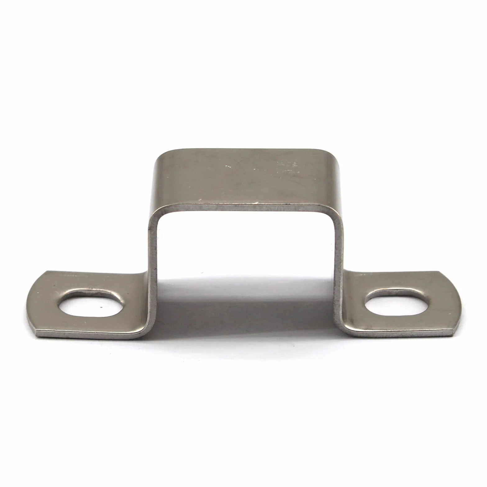 Juego de 6 abrazaderas cuadradas de acero inoxidable 304 en forma de U - 40 x 40 mm