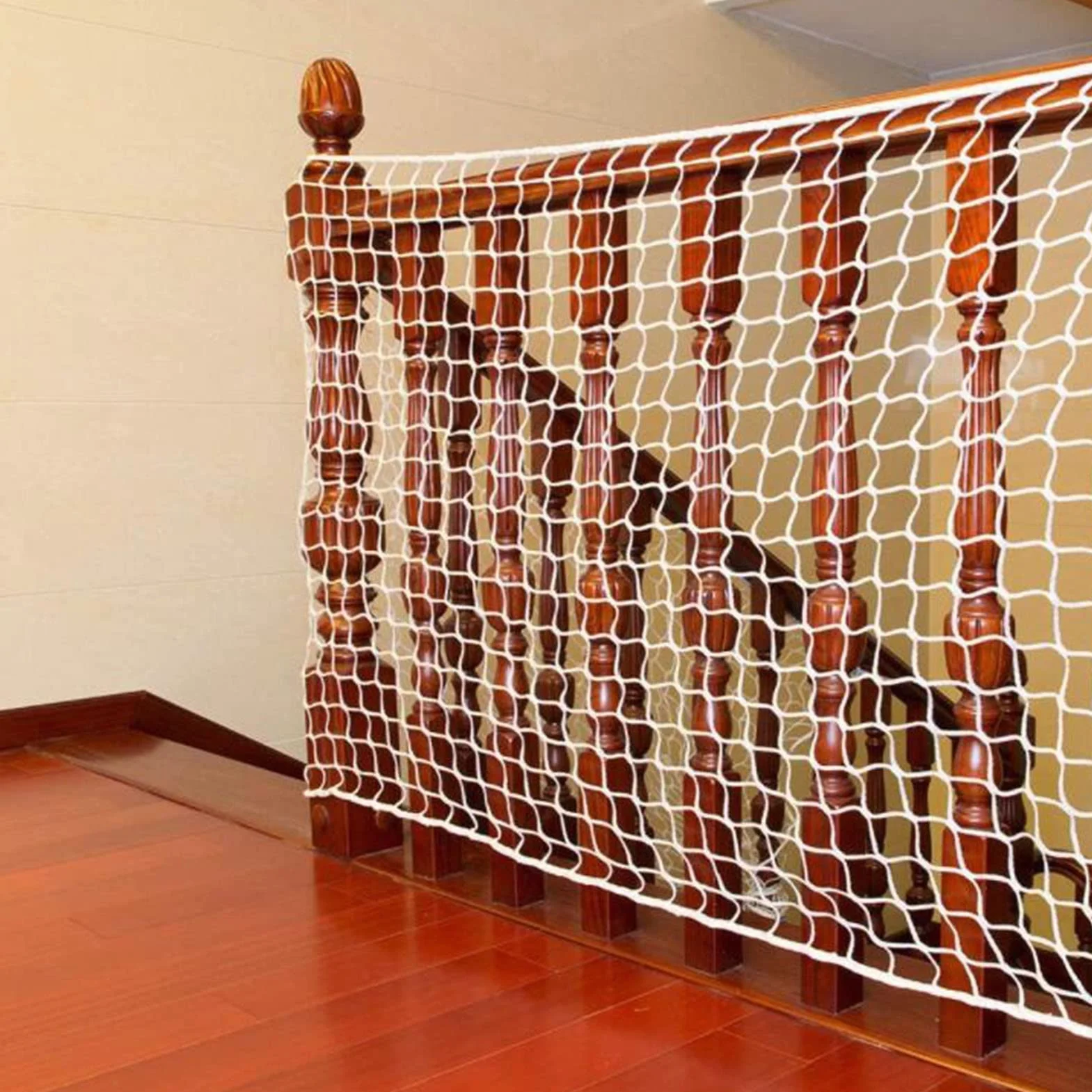 Cuadrícula De 5cm Red De Seguridad De Nailon Red De Prevención De Caída De Escaleras Redes para Golpear Golf para Balcón Proteccion Valla Niños Red Anti Caída, Personalizable